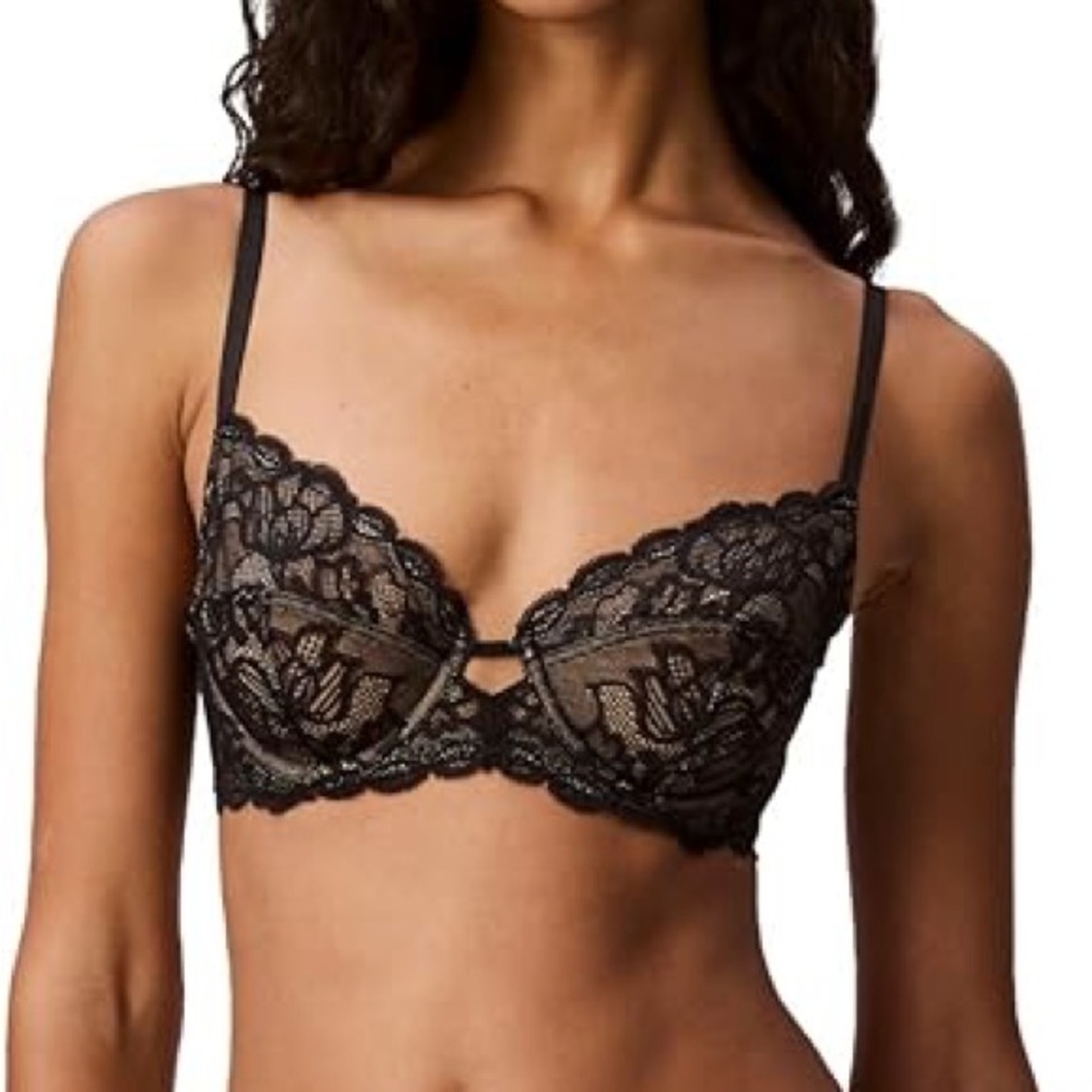 Calvin Klein Women's Seductive Comfort Lace Bra 36DD